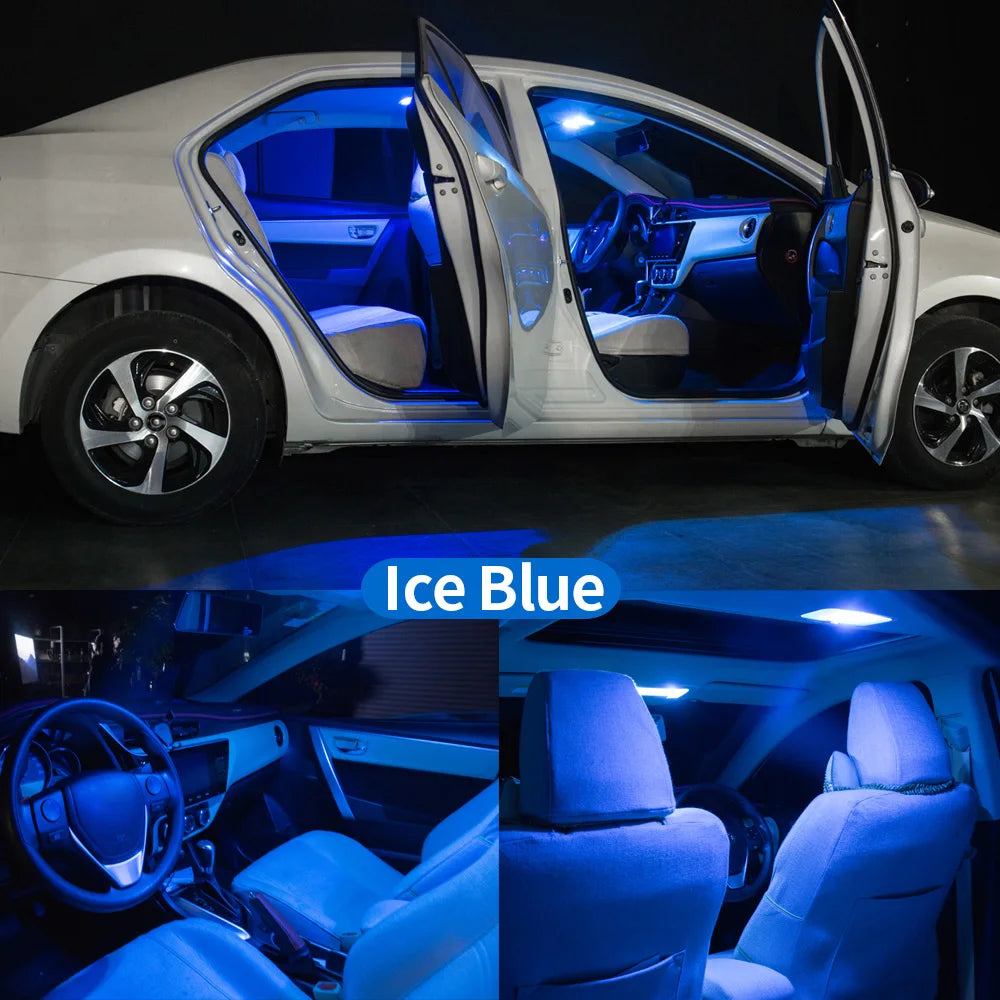 BADEYA Interior LED Light Car Bulb Kit For Volvo V70 MK1 MK2 MK3 1996-2012 2013 2014 2015 2016 Indoor Reading Dome Trunk Lamp