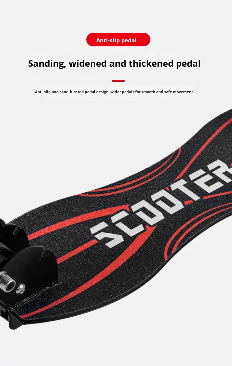Wholesale Handbrake Foldable Scooter for Adults Teenagers Children Two-Wheel Commuter Scooter for City Campus Use