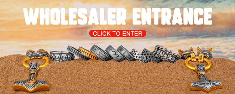Original Viking Stainless Steel Thor Hammer Multiple Styles Domineering Unisex Necklace Pendant Boyfriend Gift Wholesale