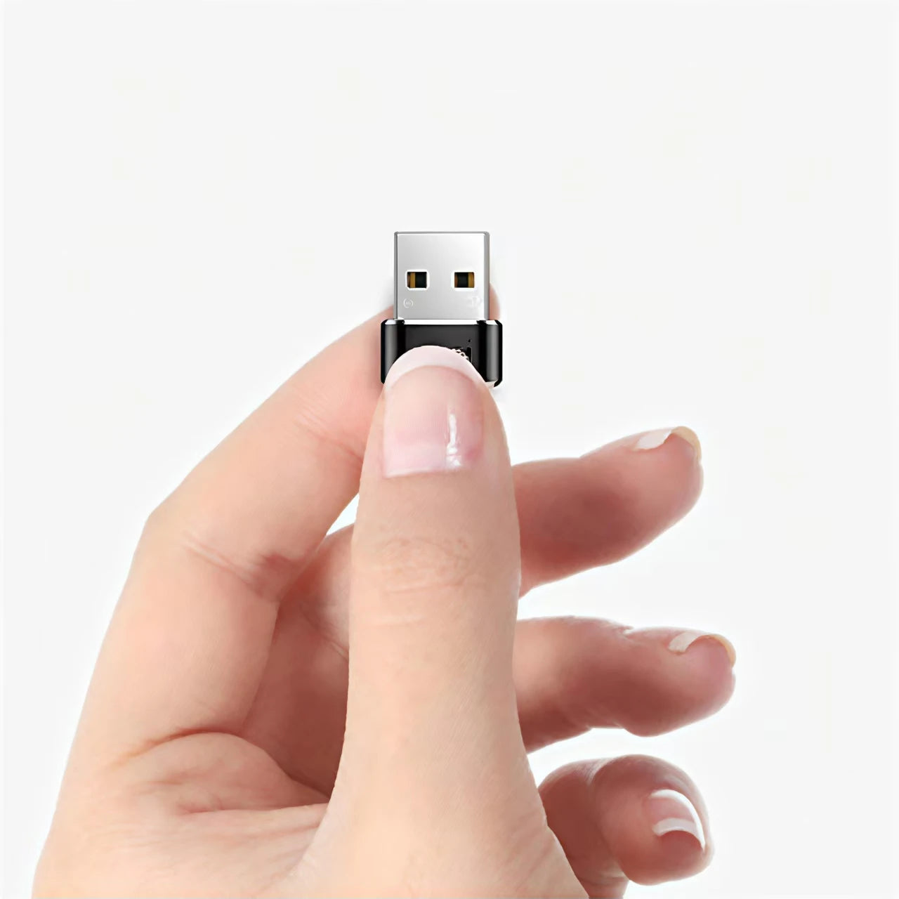 Portable Type-C to USB-A Converter OTG Adapter Use for Date Computer PC Tablet Easy to Carry USB C to USB Adapter