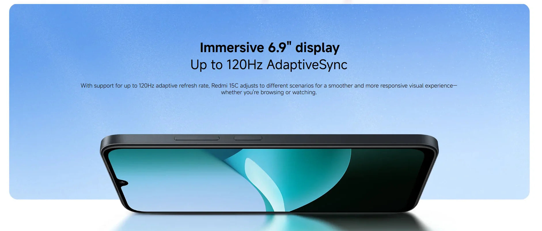 Global Version for Redmi 15C Octa Core LTE HD 6+128G Mobile Phone Original Cellphone Smartphone