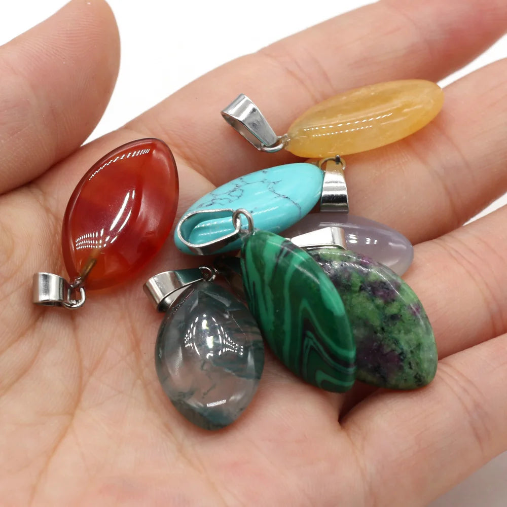 12 stuks Natuursteen Hanger Mengkleure Vroue Natuurlike Juweelbedels pas DIY Halssnoer Maak Groothandel Veelvuldige Vorme