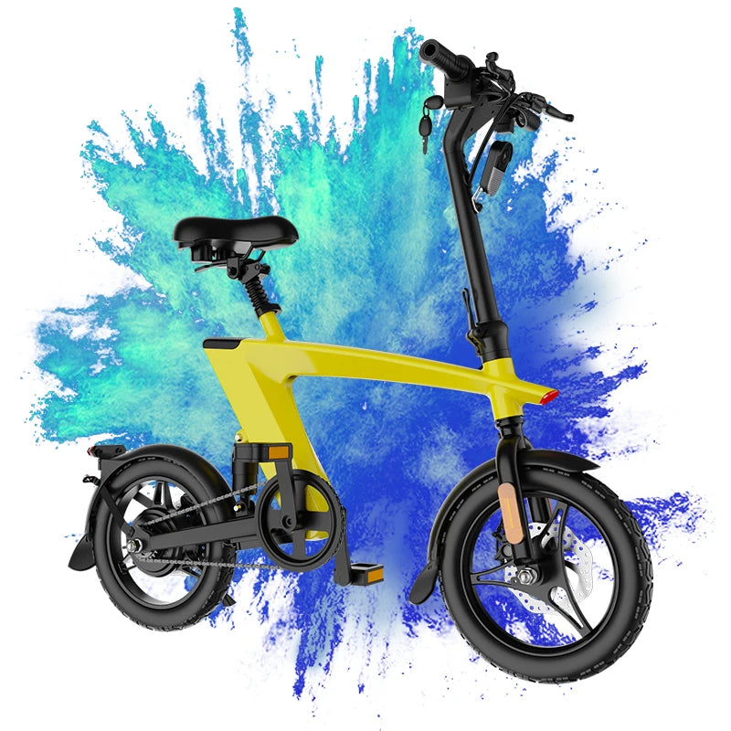 HX Personal Transporter Aluminum Alloy 36v H1 Bici Elettrica 250 Watt Electrica Super Light Folding Electric Bike Ready to Ship