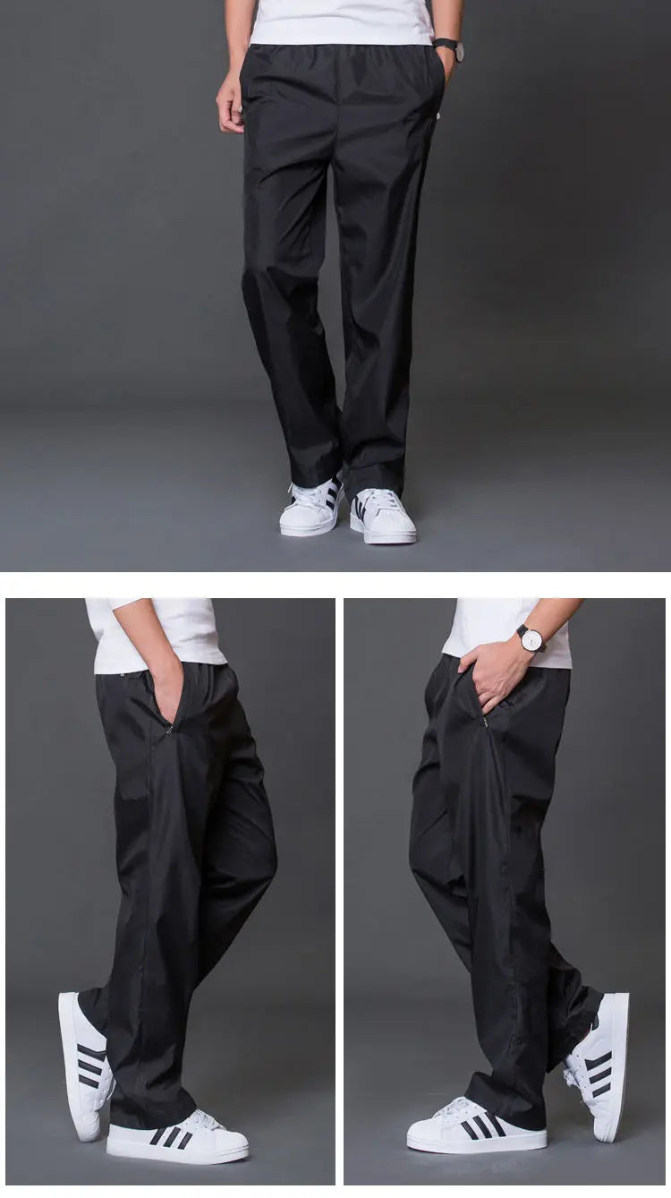 Spring Summer Men's Sportwear Casual Mens Joggers Pants Loose Straight Trousers Large Size Sweatpants Fashion Tracksuit Men