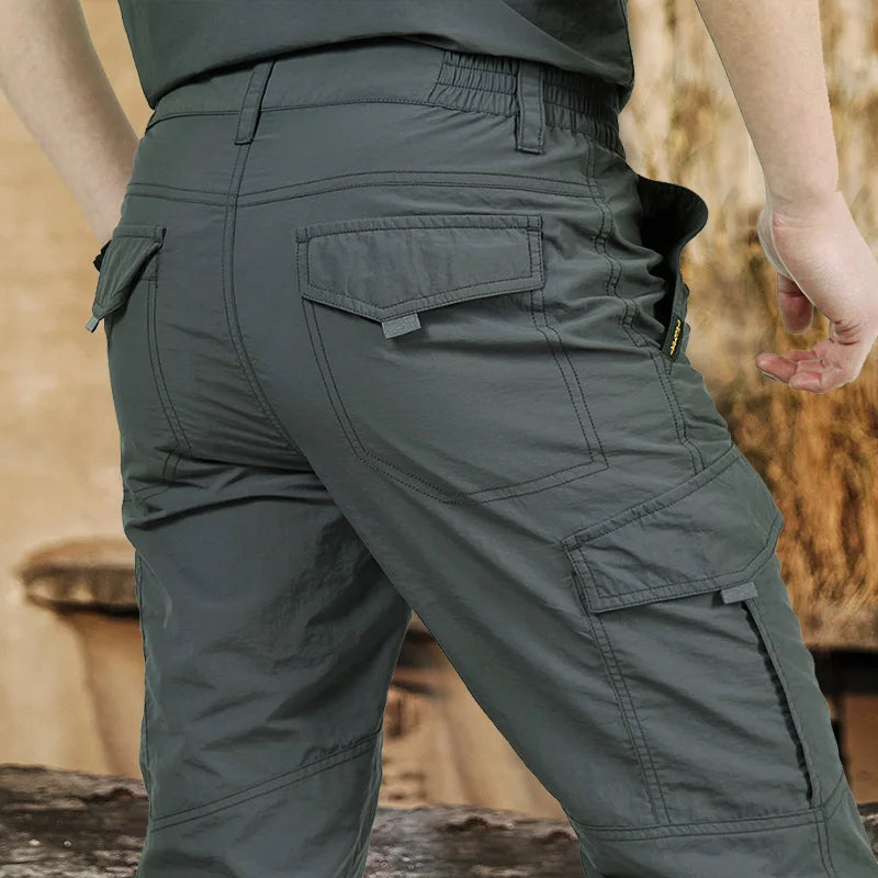 ANSZKTN JCross Border Trade Casual Pants Outdoor Thin Sports Quick Drying Pants Slacks Men's Quick Drying Overalls
