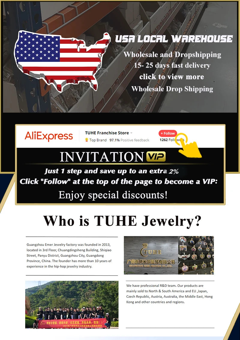 THUE Full Moissanite Luxury Square Pendant with Certification Rope Necklace For Women Men Hip Hop Jewelry Gifts
