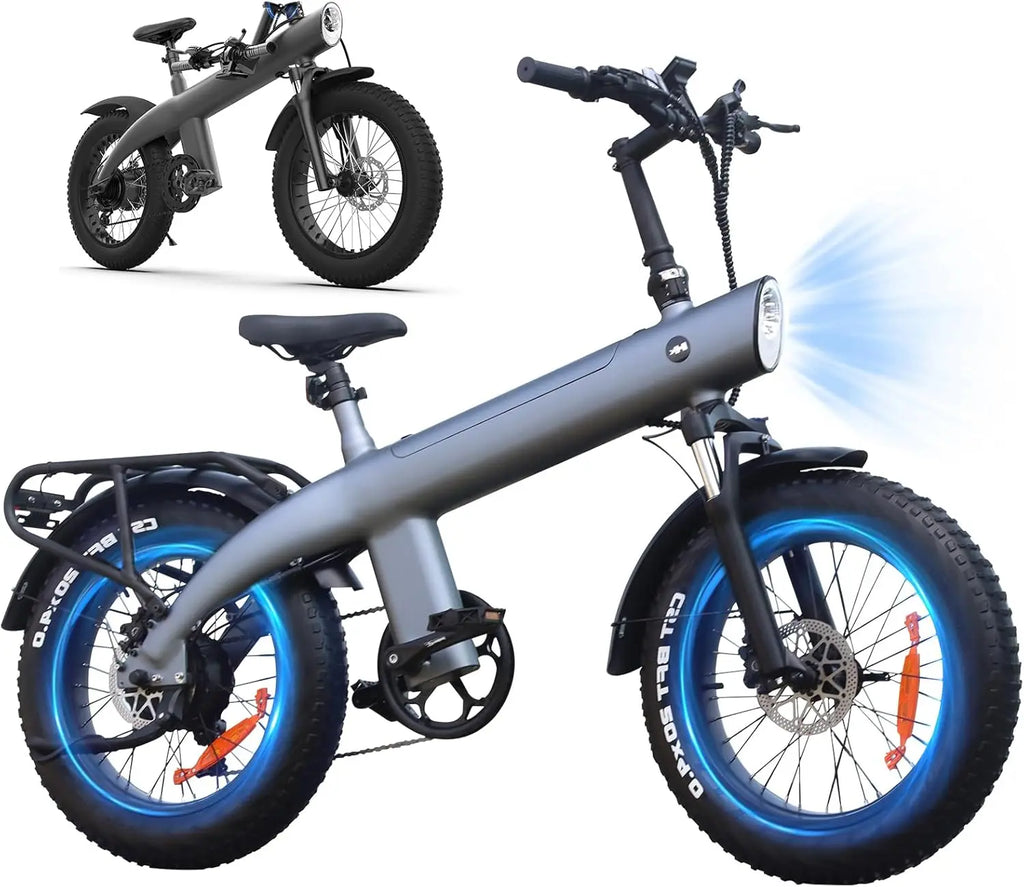 KIXN Q3 20 Inch Folding Electric Bike New Model Men's E Mountain Bike with Dual Disc Brake 48V Aluminum Alloy Frame Great Price