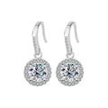 Crystal Aaa Zircon Tassel Drop Earrings for Women Temperament Elegant Earring Bride Wedding Party Jewelry
