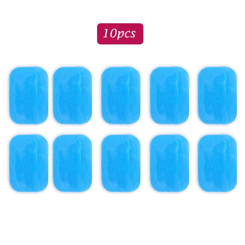 4*6cm EMS ABS Fitness Gel Pads  Muscle Stimulator Exerciser Replacement Gel Patch Fitness Accessories Training Massager Relax