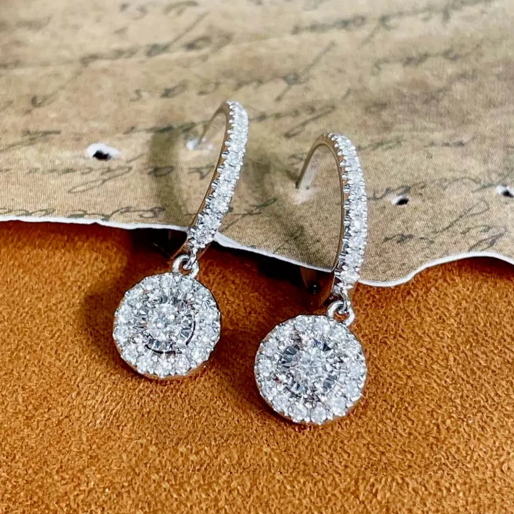 Custom Lab Grown Diamond Earrings Studs IGI Certified Round Lab Diamond Earrings 10k 14k 18k Solid Gold Jewelry