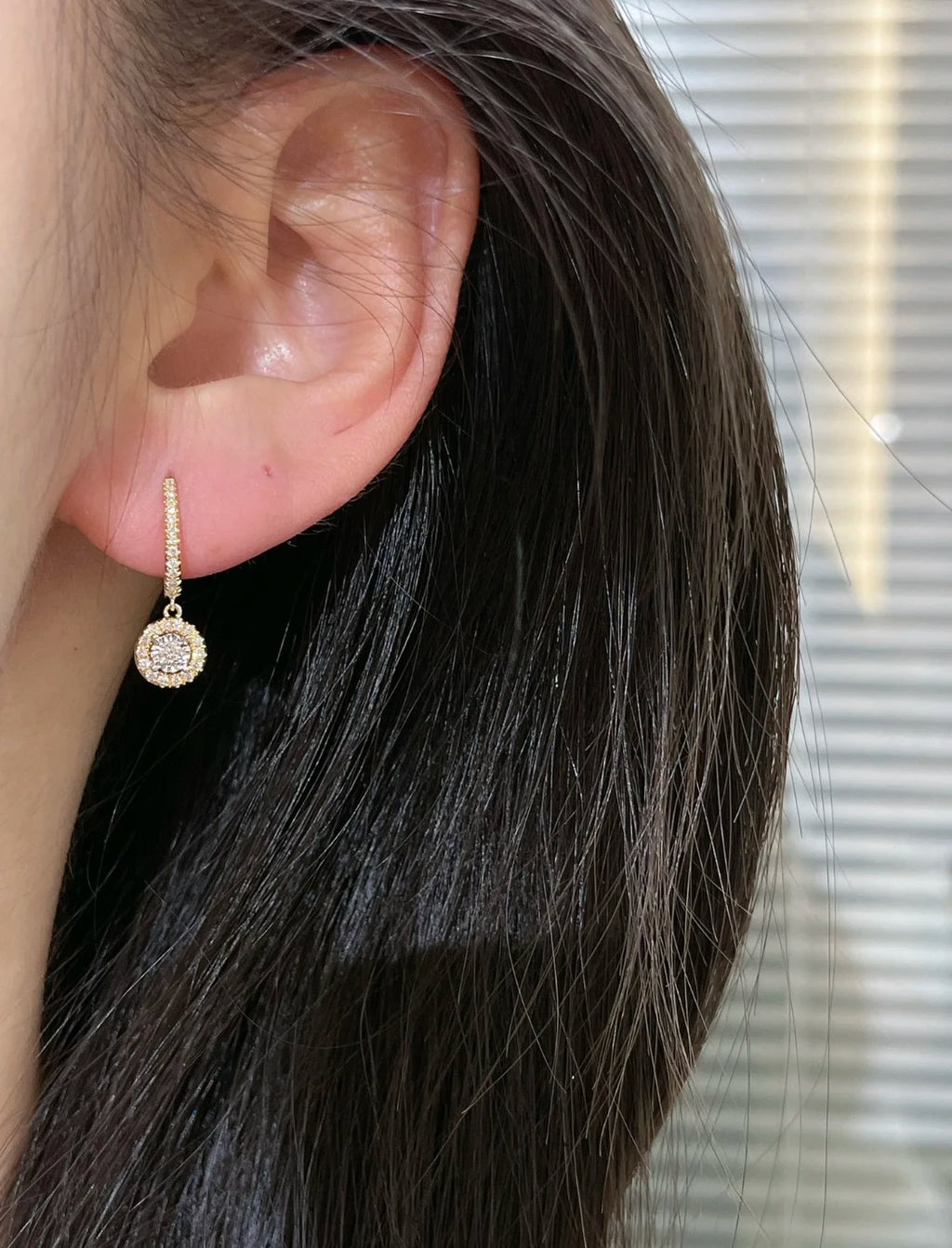 Custom Lab Grown Diamond Earrings Studs IGI Certified Round Lab Diamond Earrings 10k 14k 18k Solid Gold Jewelry
