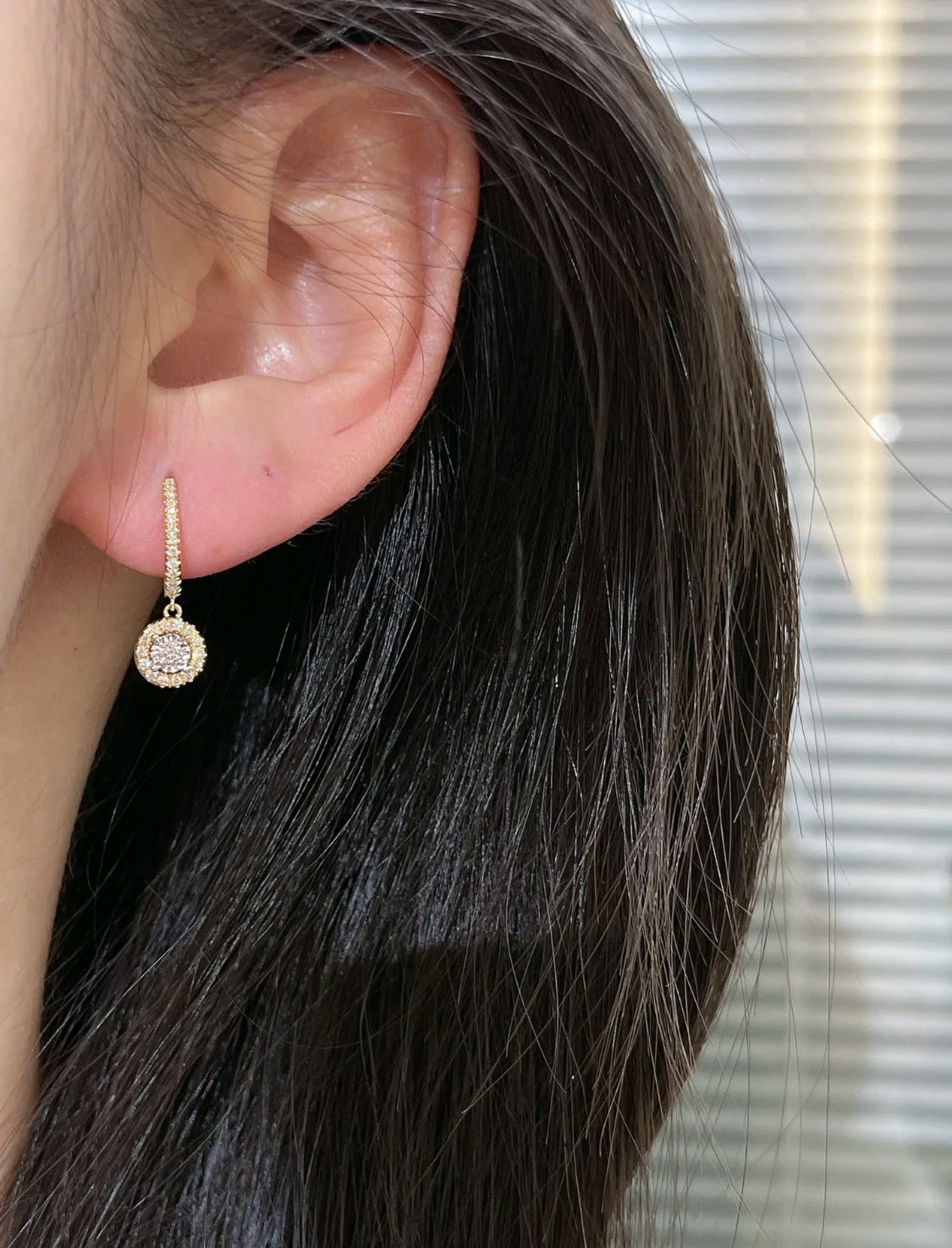 Custom Lab Grown Diamond Earrings Studs IGI Certified Round Lab Diamond Earrings 10k 14k 18k Solid Gold Jewelry