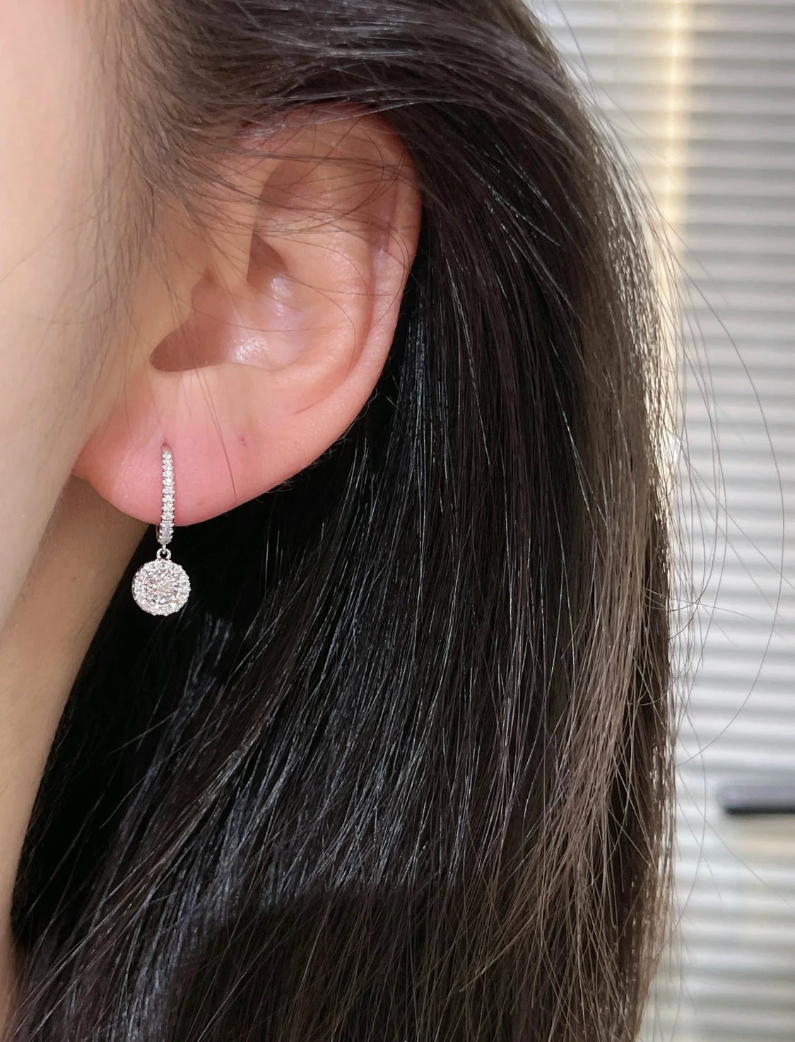 Custom Lab Grown Diamond Earrings Studs IGI Certified Round Lab Diamond Earrings 10k 14k 18k Solid Gold Jewelry