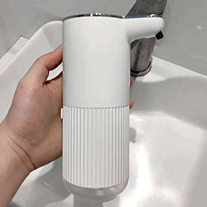 350ml Outomatiese Seepdispenser Raaklose Skuimdispenser 4 Vlak Muurgemonteerde Handevrye Outomaties vir Huis