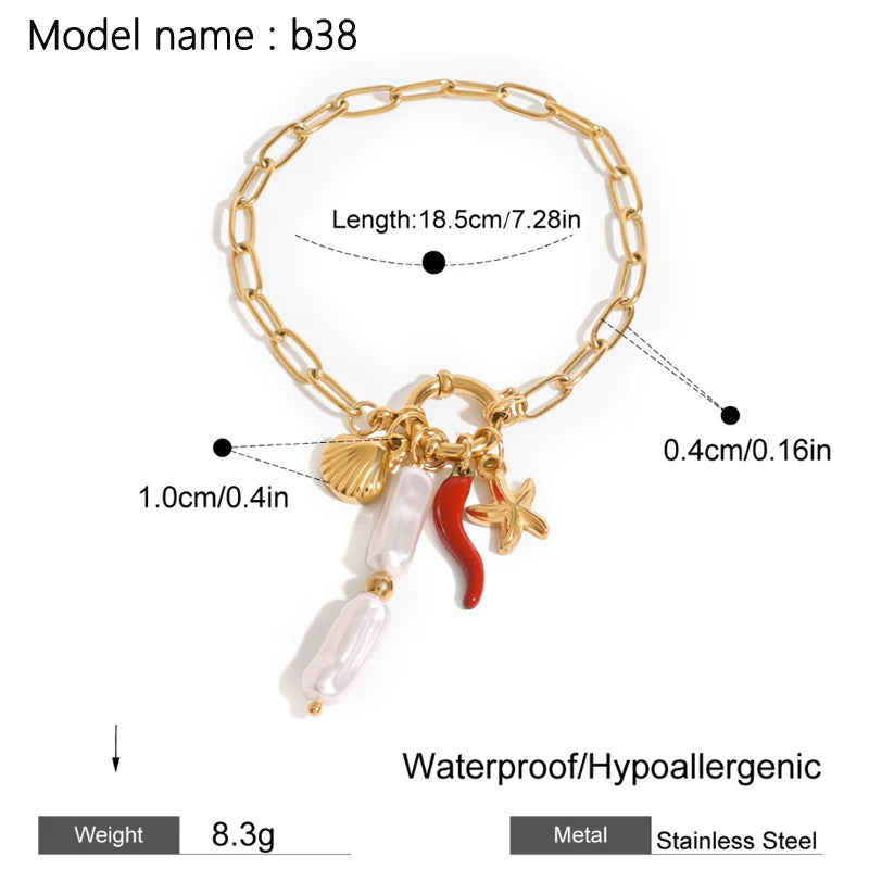 2026 Classic Snake Chain Bracelets Women Trend Gold Plated Stainless Steel Cuban Chain Bracelet Trendy Female Gifts Jewelry