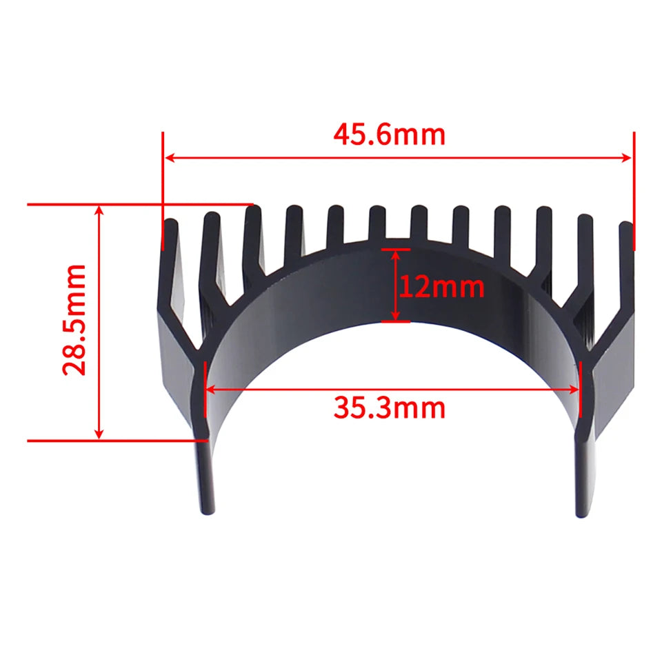 For Creality K1 K1 Max K1C Motor Cooling Heat Sink Fasting Heat Dissipation for K1 MAX Extuder Motor Heat Sink 3D Printer Parts