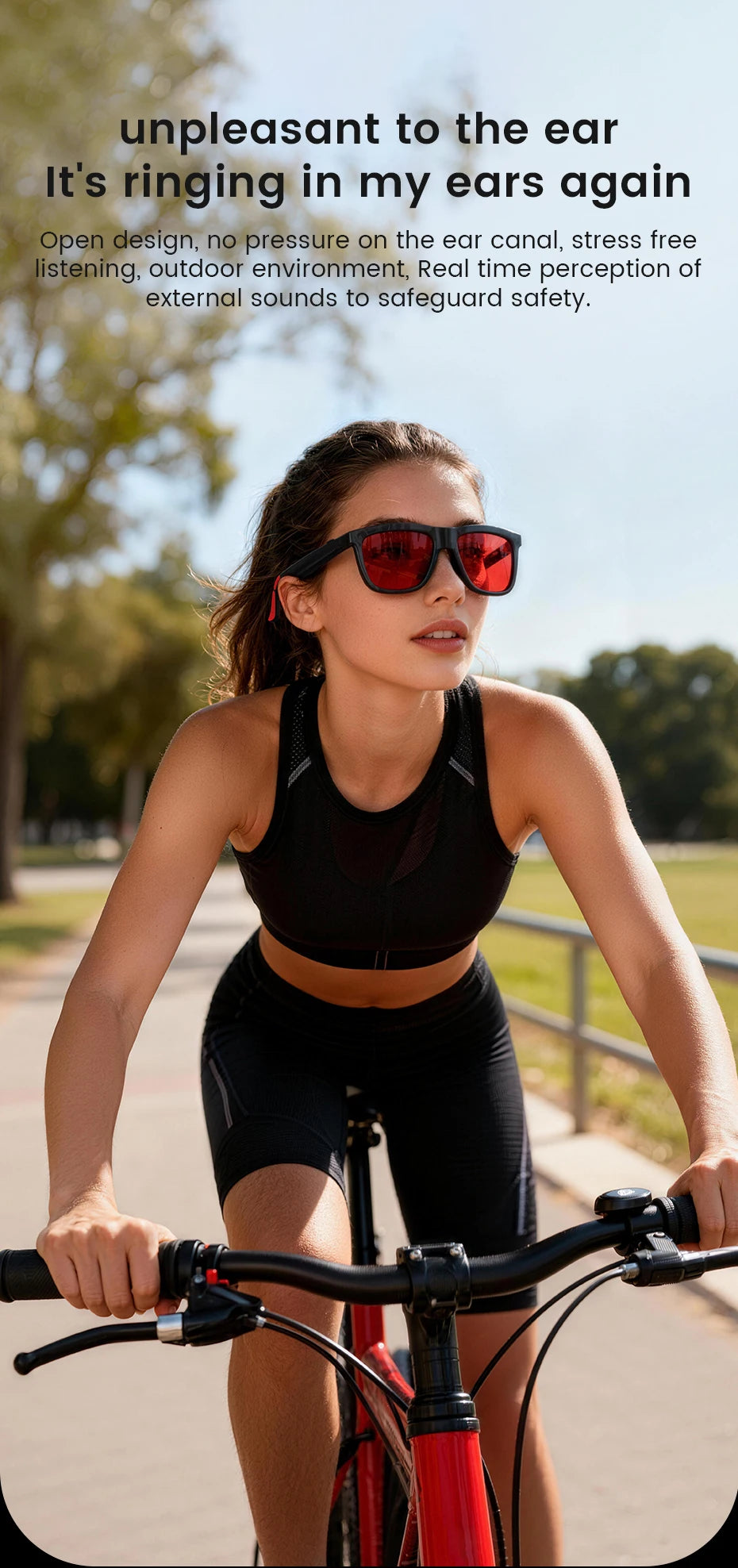 Smart Audio Glasses Voice Calls and Listening To Music Electrochromic Lenses Magnetic Charging Light and Convenient Smartglasses