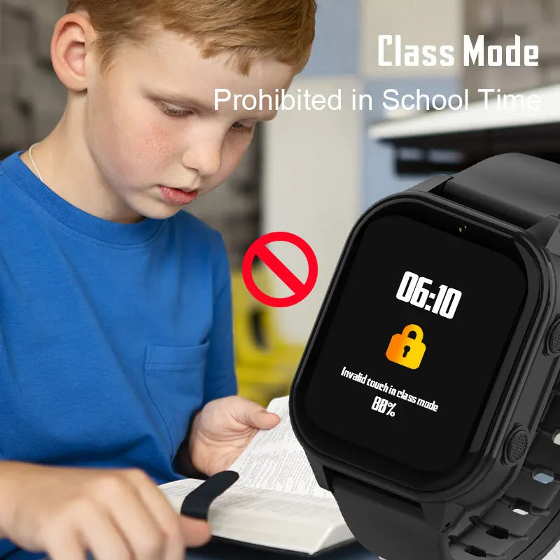 4G Smart Watch Kid SOS GPS WiFi Wristwatch Whatsapp KT19Pro MAX Android8.1 with Video Call Camera Monitor Children smartwatch