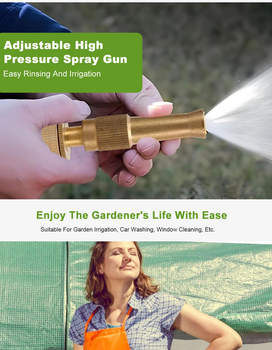 Car Washing Water Gun High Pressure Garden Vegetable Gadgets Sprinkler Nozzles Irrigation Watering System Farming Supplies