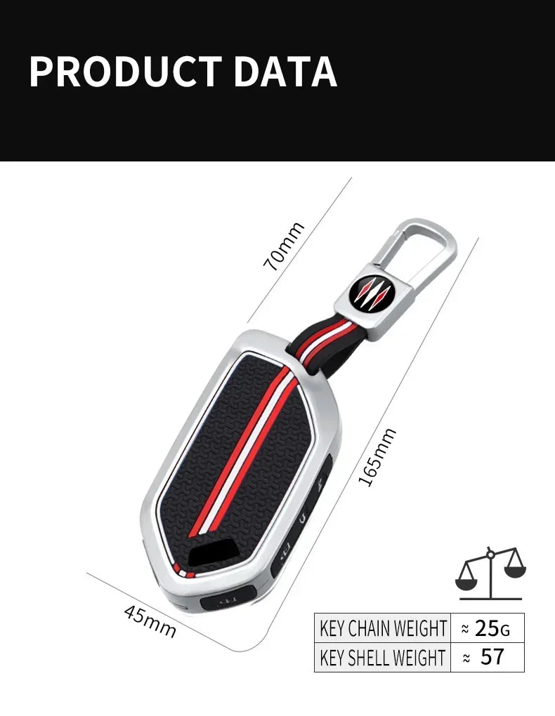 5/6/8/9 Buttons Zinc Alloy Car Key Case Cover For Kia EV9 Picanto Sorento MQ4 Carnival KA4 Morning K5 Carens 2024 RemoteKeychain