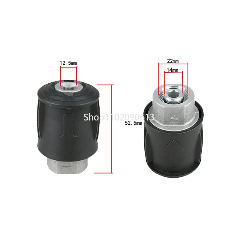 High Pressure Cleaning Water Gun For Karcher With 5 Nozzle 4000psi M22 G1/4 for Professional Electric High Pressure Washers