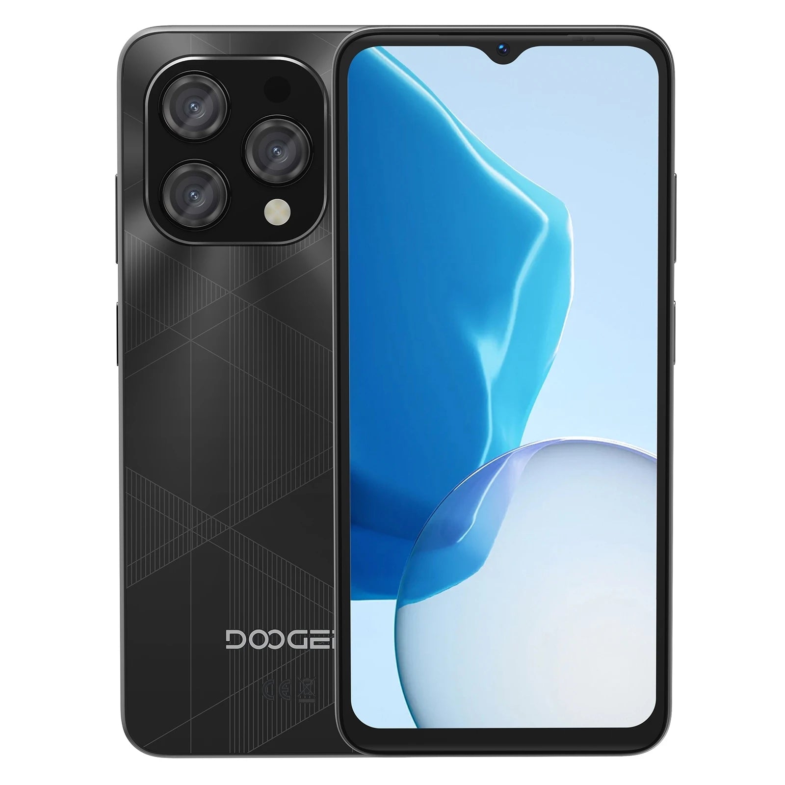 DOOGEE [N55] Smartphone 5G 6.56 "90Hz IPS Screen Telephone Portable 4GB+128GB Triple 13MP Camera 5150mAh Android 14 Mobile Phone