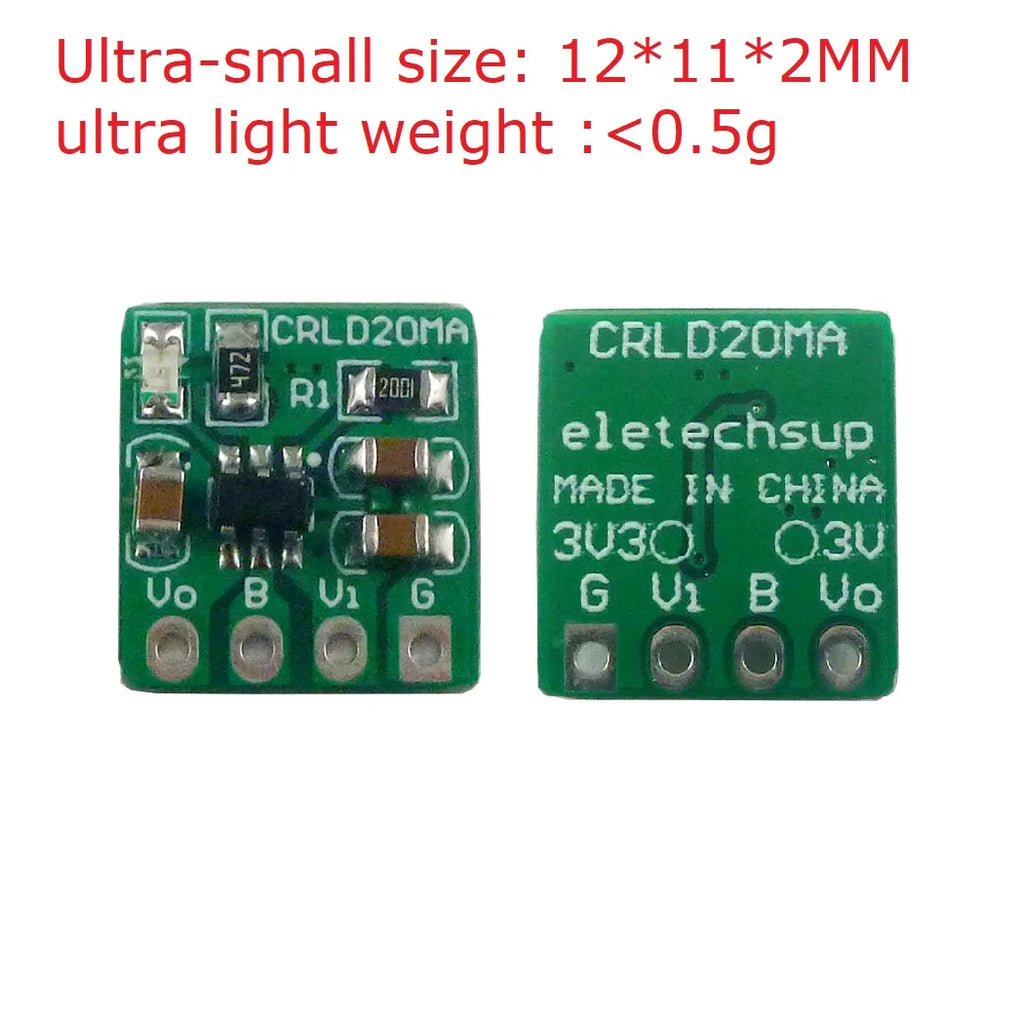 Mini 2-in-1 Battery Charger for 3.7V/3.8V Li-Ion and Li-Polymer Batteries with DC Converter Module