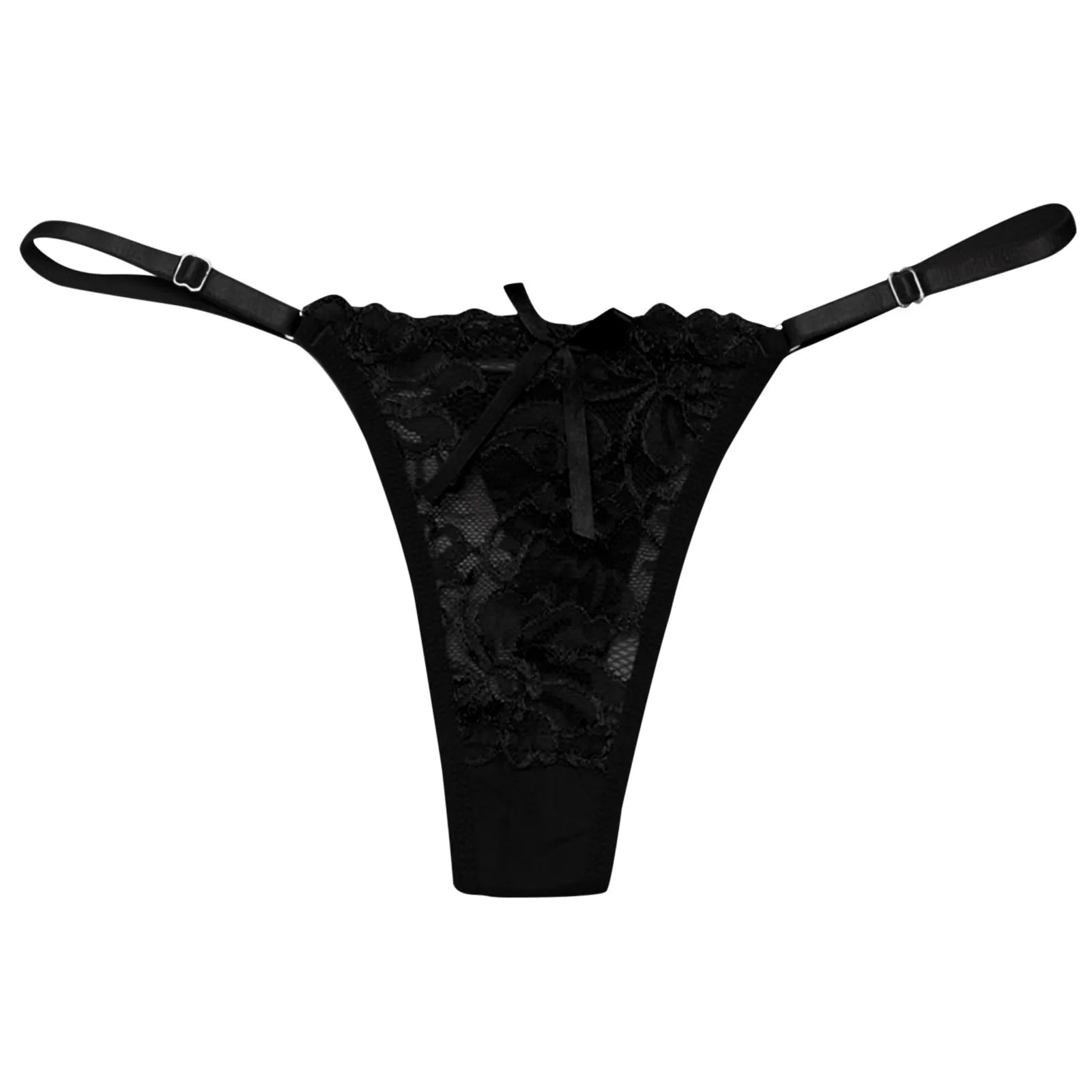 Ladies Lace Sexy Panties Embroidered Bandage Underwear Women Transparent Breathable Thongs Bowknot Sexy Lingerie трусы женские