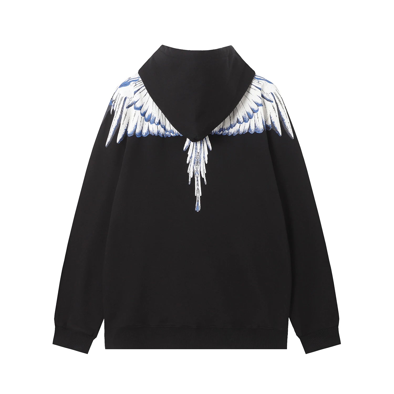 High Quality Marcelo Burlon MB Brand Wings Print Hoodie Men Women Hip Hop Fashion Hoodies Sports Casual Y2K Street Long Sleeve
