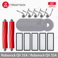 Roborock QV 35A / QV 35S Robot Vacuum Cleaner Accessories Main Side Brush Mop Cloth Hepa Filter Dust Bag Replacement Spare Parts