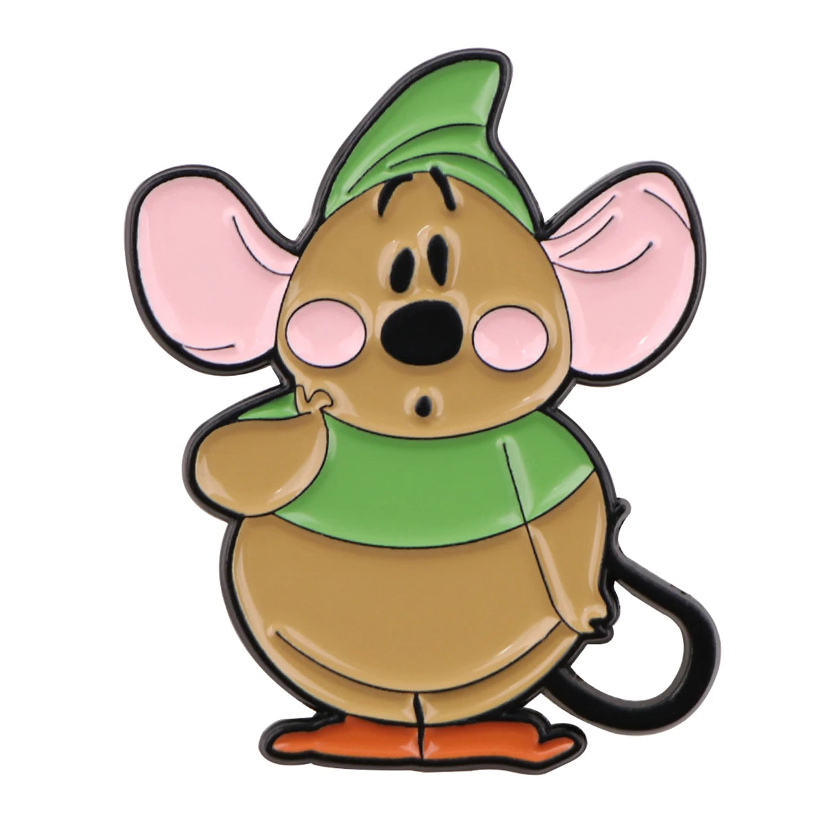 Fairy Tale Enamel Pins Cute Cartoon Mouse Brooches for Backpacks Clothing Lapel Badges Anime Jewelry Gift for Kids Women