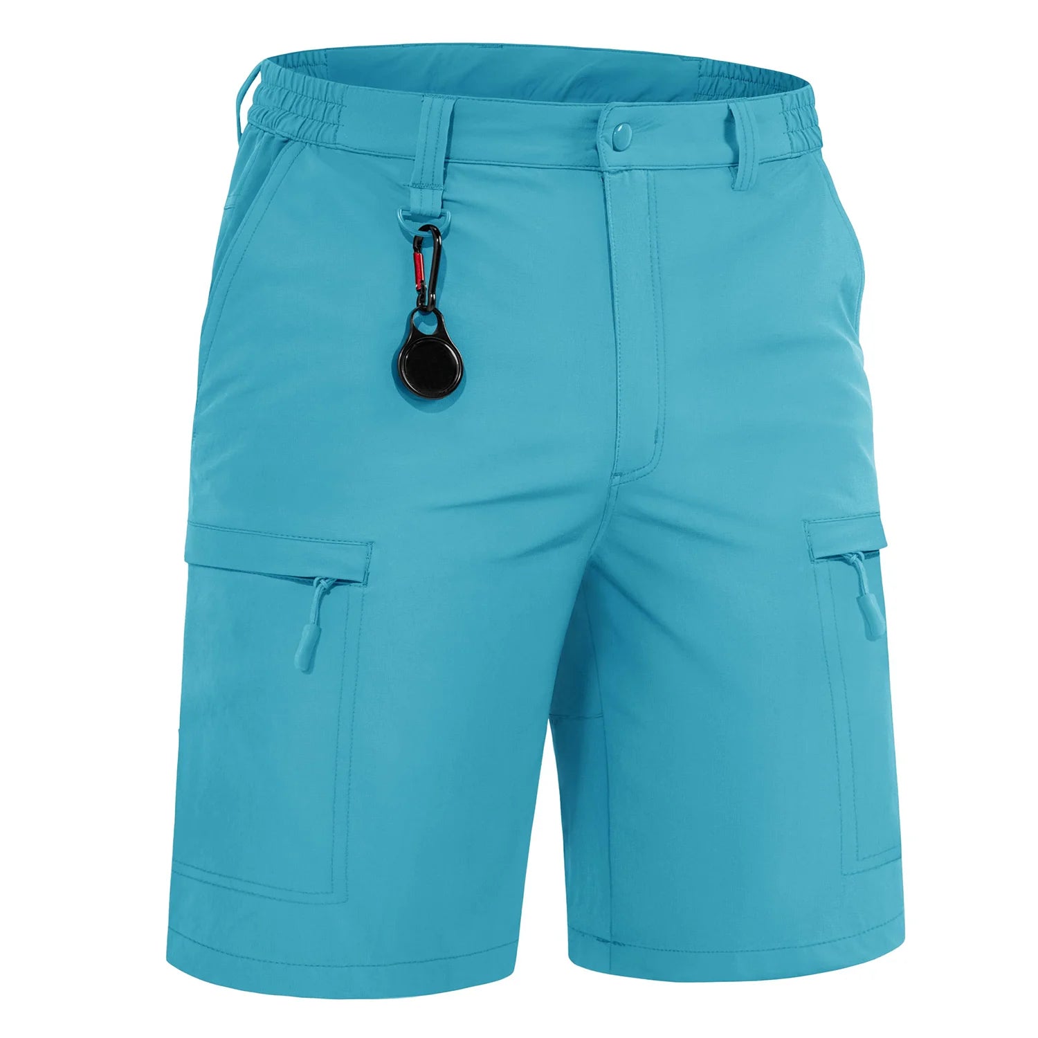 TACVASEN Summer Moisture Wicking Casual Shorts Mens Cargo Work Shorts Running Jogging Sports Bottoms Nylon Rip-Stop Short Pants