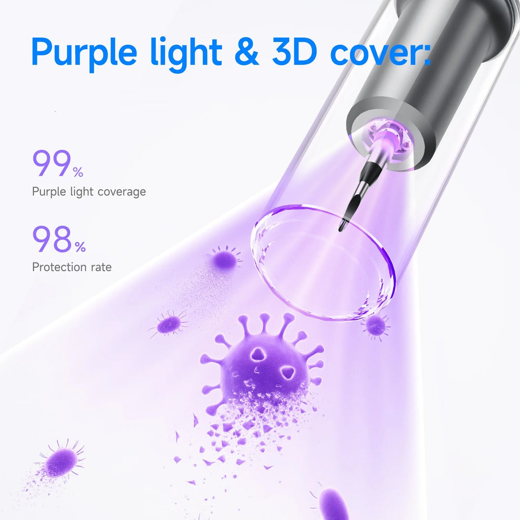CURVY MOON T10 Ultrasonic Electric Dental Scaler Tartar eliminator Tooth Cleaner Dental Calculus Tooth White Cleaning Tools Set