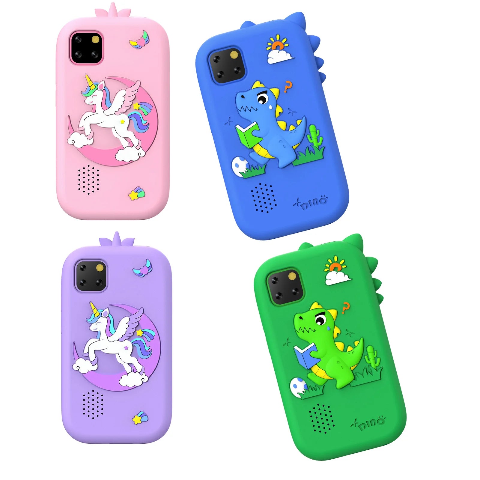 2.8-Inch Touchscreen Kids Smart Phone with Games Camera MP3/MP4 Player Built-in 32GB Memory Kids Smart Phone for Girls