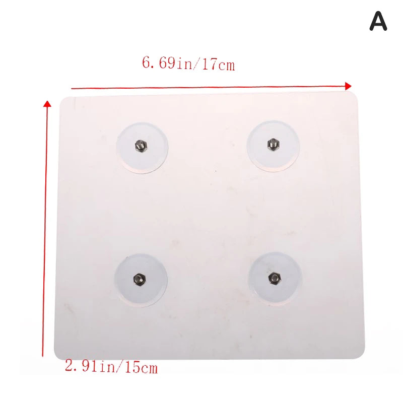 1Pc Desktop LED LCD Monitor Holder Arm Extension VESA Adapter Fixed Bracket Display Bracket No Mounting Hole Support - Acrylic