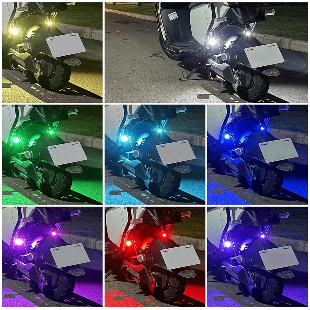 RGB Led Scooter Flitsligte Fiets LED Flitsposisie Draadlose Lig Vliegtuig Helikopter Waarskuwingsligte Toebehore
