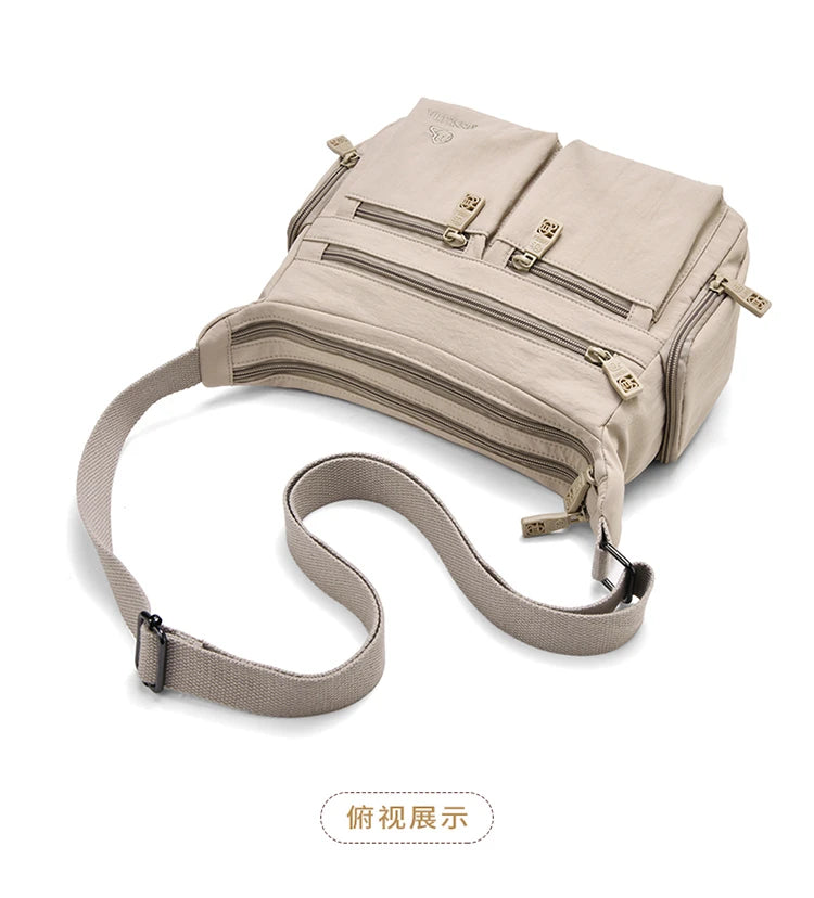 Nylon Crossbody Bag For Women Large Capacity Shoulder Bag Multi-pocket Female Bag Shopping Travel Lady Handbag Leisure Purse sac