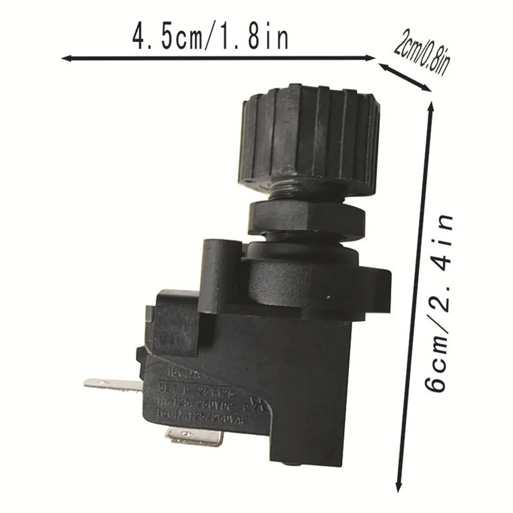 Air Pressure Switch for Food Waste Disposer Spa Equipment Swimming Pool Pump Massage Device Pneumatic Control Switch