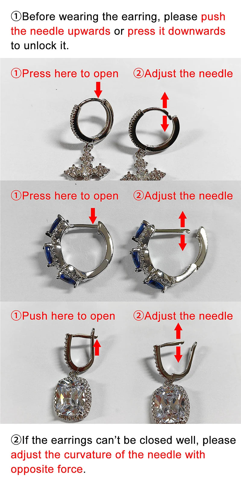 Huitan Gorgeous Women's Stud Earrings Full with Dazzling CZ Stone Sparkling Ear Piercing Earrings Party Jewelry Drop Shipping