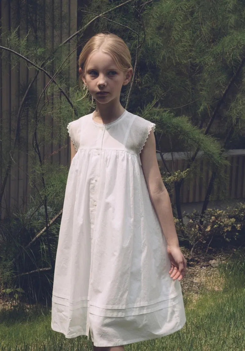 2025 New Elegant Girl Dress LOU Exquisite Embroidery Children Princess Dress Flower Girls Party Dresses Summer Baby Costume