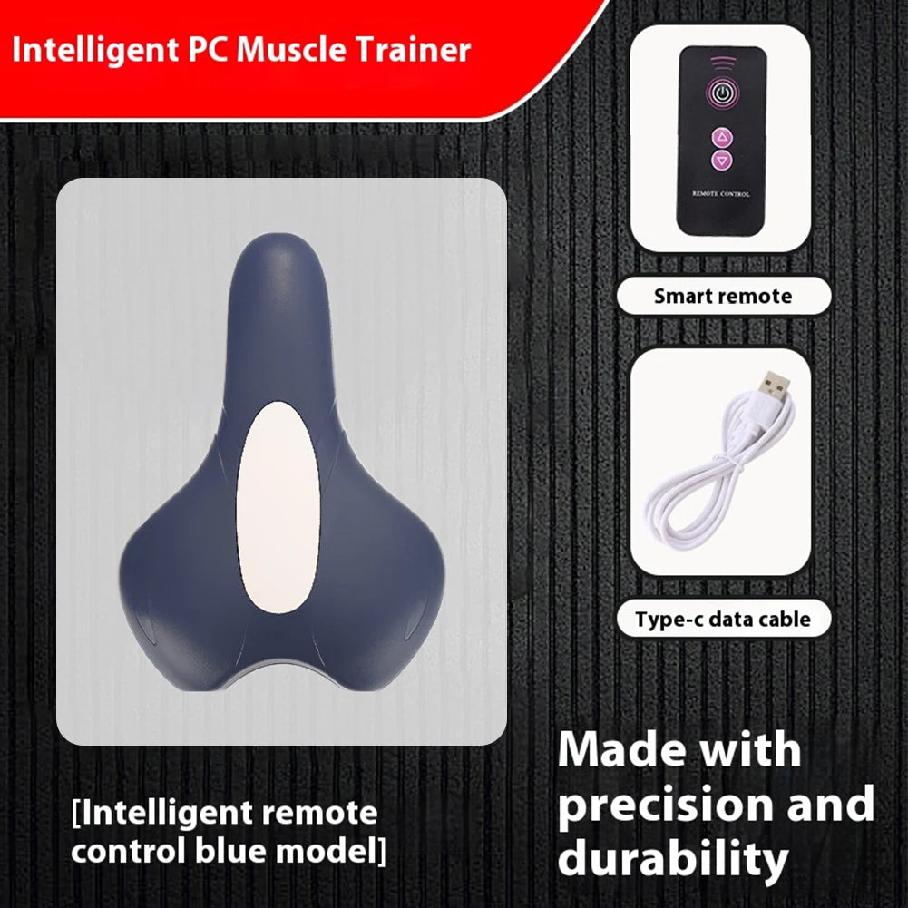 Electric Pelvic Floor Strengthening Muscle Exerciser Ergonomic Kegel Fitness Training Device Rechargeable for Physical Therapy