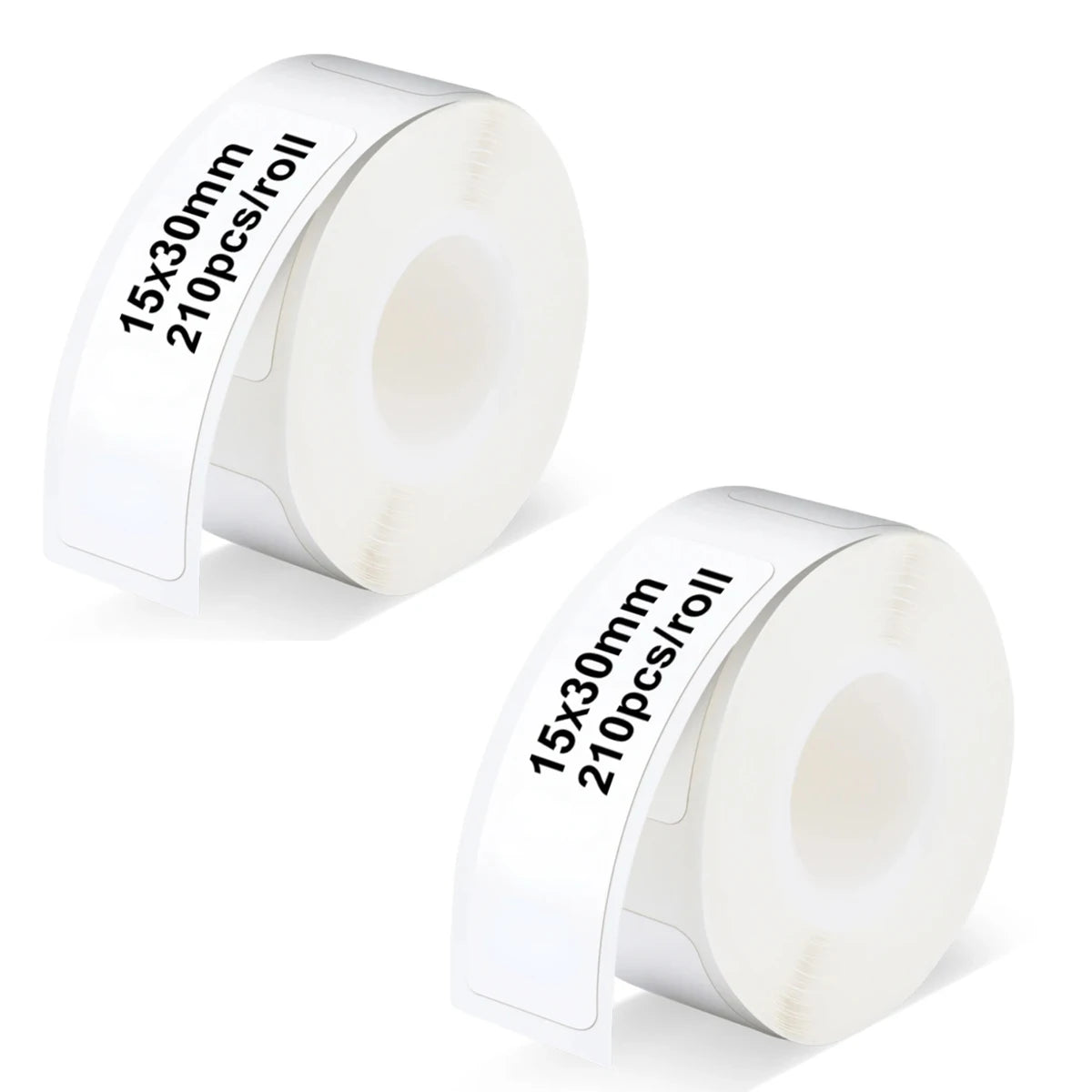 Label Sticker 12*40/15*30mm Label Tape Thermal Printer Paper 160pcs/roll Compatible D30 Marklife P12P11 Labeller For Home Office