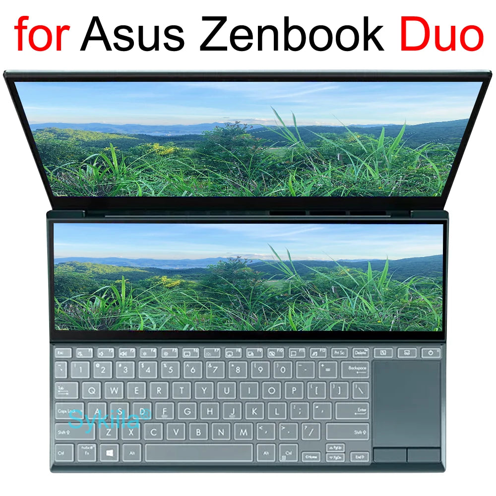 Keyboard Cover for ASUS Zenbook 14 OLED Flip Pro UX3406 UX3405 UX3404 UP3404 UX6404 Q420 UX5401 Silicone Protector Skin Case
