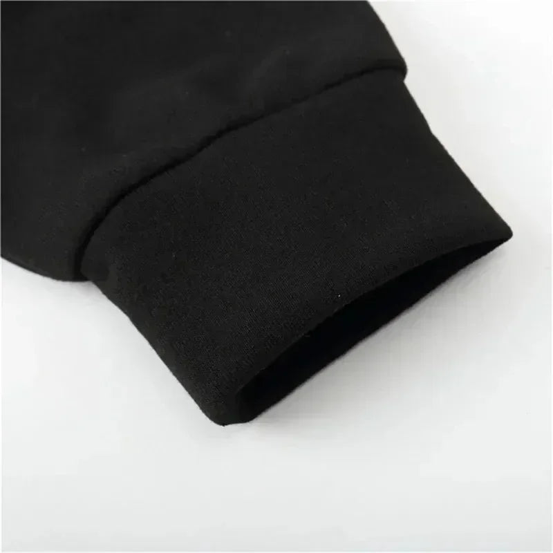 NORWAY printing Autumn winter models Men's Fleece windproof Warm Cotton Oversized Hoodie Outdoor Commuter Men's High Elastic top