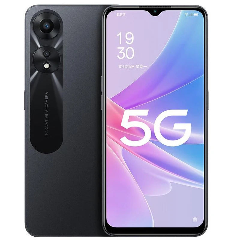 OPPO A78 5G SmartPhone Global firmware MTK Dimensity 700 Android 12 RAM 8GB ROM 128GB 6.56" camera 50MP 5000mAh used phone