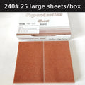 Japanese KOVAX soft film sandpaper 130 * 170mm with 2 grit, polishing sand 240-3000 mesh, 25 pieces