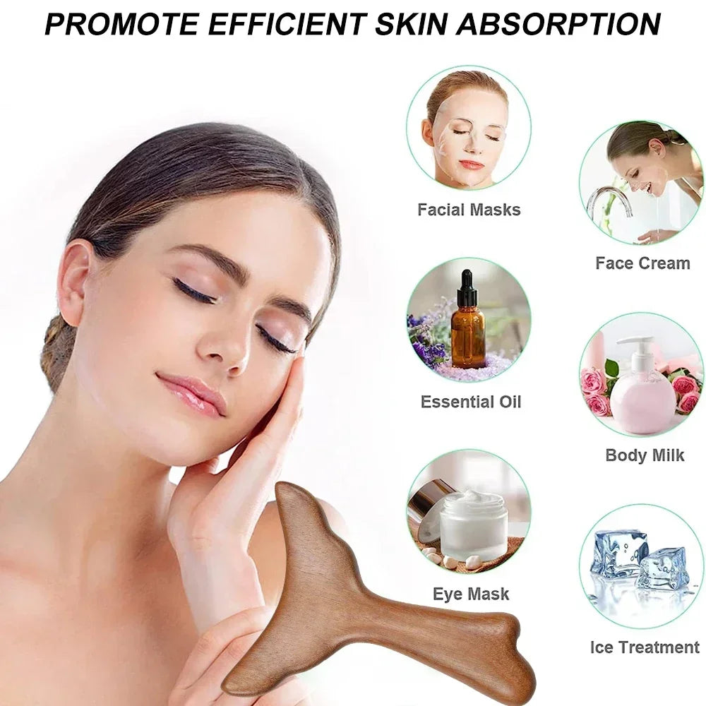Professional Wood Therapy Massage Tool Wooden Massager,Anti-Cellulite Body Sculpting, Lymphatic Drainage Tool for Muscle Release