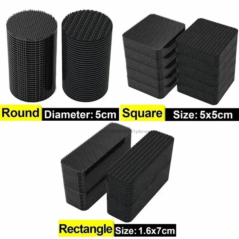 Tape Super Strong Adhesive Strap Scratch Sticker Strip Attaches Cable Organizer DIY Carpet Fasteners Auto