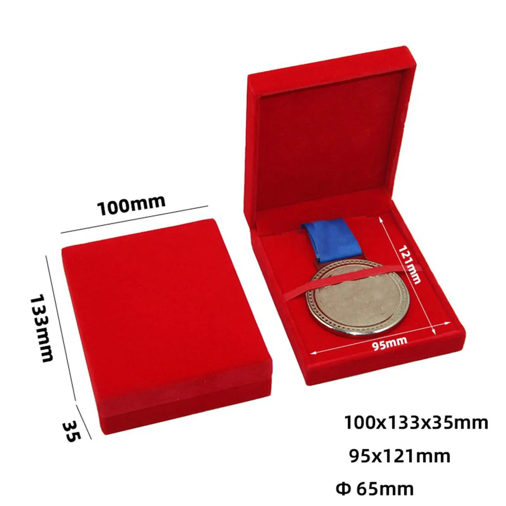 Medals Display Case Storage Box Protection Dustproof Collector Collection Organizer Holder for Pin Soccer Sports Award
