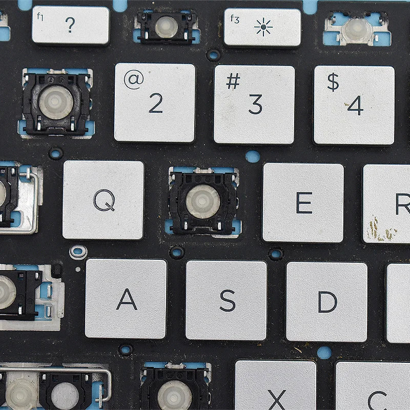 Ersatztasten & Scharniere für HP Pavilion 15-AU 15-AB 15-AQ 15-AW 15-BK 15-BC M7-N 17-G 15-au000 15-bc000 Tastaturtasten Tastenkappen